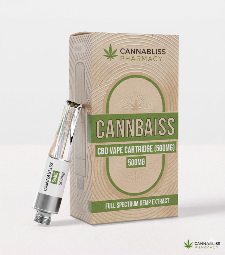 CBD Vape Cartridge 500mg - Medical Cannabis Australia