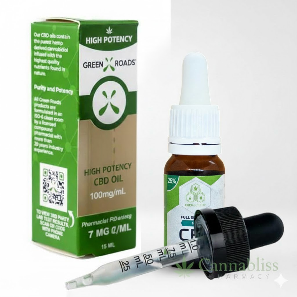 High Potency CBD Oil 100mg/ml - Medical Cannabis Australia